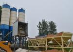 Compact Ready Mix Concrete Batch Plant , Stationary Mini Beton Concrete Mixing