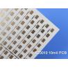 Buy cheap 5mil Radio Frequency Circuit Board Rogers RO3010 PCB 2-Layer Immersion Gold from wholesalers