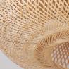 Buy cheap Round Bamboo Wicker Rattan Semi Flush Mount Ceiling Light(WH-WA-36) from wholesalers