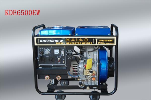 Buy cheap 3000 rpm Small Diesel Generators Welding Machine Self-Excited Constant Voltage Excitation from wholesalers