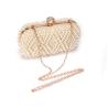 Buy cheap Cross-border new pearl dinner bag European and American lady banquet bag celebrity dress evening bag from wholesalers