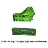 Buy cheap QYGB155 Top Type / Triangle Hydraulic Breaker Hammer For Excavator from wholesalers
