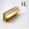Buy cheap OEM Aging Resistant Brass Extrusion Sections For Interior Environments from wholesalers