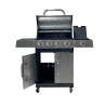 Buy cheap Customized Logo Acceptable 5 Burner Stainless Steel Barbecue for Outdoor Kitchen Balcony from wholesalers