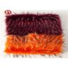 Buy cheap Orange Jacquard Plush Faux Fur Fabric Auto Upholstery Garment Boots Toys Hometextile from wholesalers