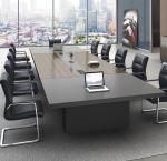 OEM ODM YES Black Modern Wooden Meeting Table for Office Furniture and