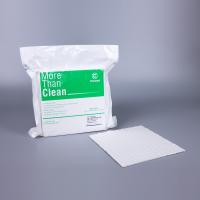 Buy cheap 6x6 Microfiber Antistatic Cleanroom Wipes Safe Electrostatic Discharge Cleaning product