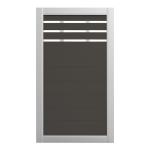 Outdoor WPC Gate Panel Commercial WPC Door Board Cladding ISO