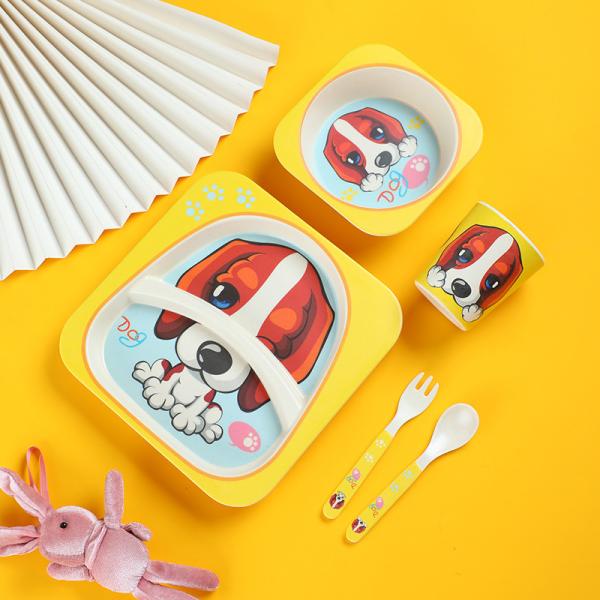Buy cheap Kids Melmaine Dinnerware Set BPA Free Plastic Dishwasher Non Toxic from wholesalers