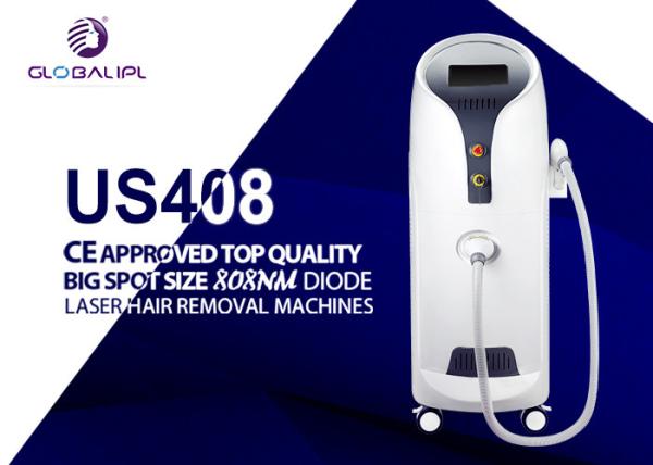 Buy cheap 1000 W Diode Laser Hair Removal Machine Big Spot Size 5-400ms Adjustable from wholesalers