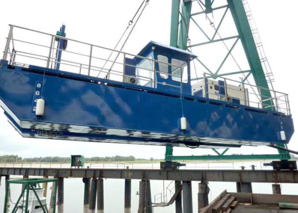 Buy cheap Mini Small Portable Dredge , River Sand Dredger Mobile Ship Design Simple Maintenance from wholesalers