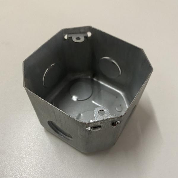 Silver Waterproof Cast Iron Electrical Junction Box Metal Terminal Box
