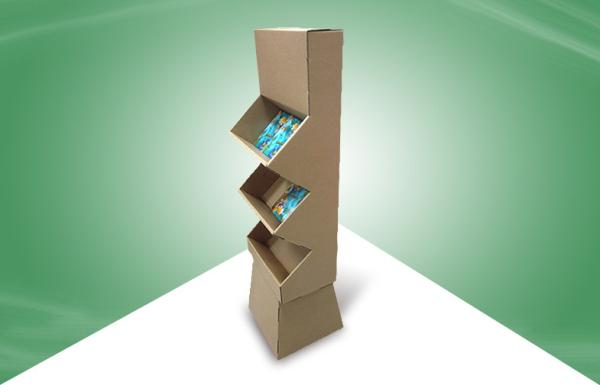 Buy cheap OEM 3 - Cell Pos Cardboard Displays For Cd & Books , Unique Design from wholesalers
