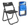 Buy cheap Metal Frame Stackable Folding Plastic Dining Chair for Hotel Outdoor Garden Restaurant from wholesalers