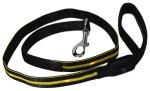 Reflective LED Light Dog Leash Soft Padded Handle For Safety Comfort