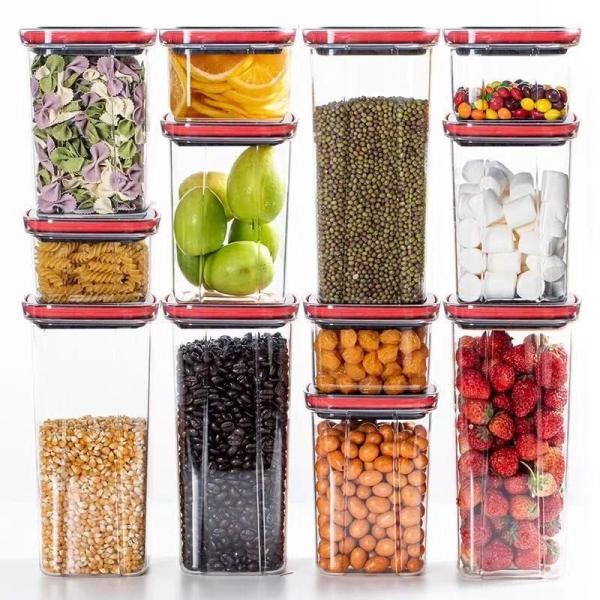Buy cheap 5PCS BPA Free 600ml Plastic Food Storage Containers With Airtight Lids from wholesalers