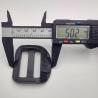 Buy cheap Garment Half Round Plastic Tri Glide Buckle 50mm Plastic Fasteners For Straps from wholesalers