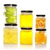 Buy cheap Square Glass Food Jar Empty Storage Glass Jar With Metal Lid from wholesalers