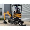 Buy cheap CE Certificate 2 Ton Hydraulic Mini Excavator 0.07m3 Bucket from wholesalers