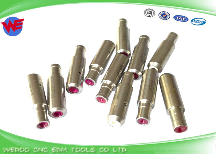 Dia 0.1mm - 3.0mm EDM Small Drill Guide Z140 Ruby Pipe Guide 8*6*30 mmL