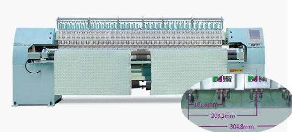 Buy cheap 33 Heads 3 Colors Quilting With Embroidery Machine 128 Inch Multi Needle from wholesalers