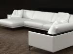 U Shaped Booth Seating Sofa For Hotel Reception Area High Grade Customized