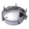 Buy cheap Hight 90mm-100mm Widely Used Sanitary 304/316L Stainless Steel Circular Manhole Cover from wholesalers