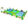Buy cheap Plato PVC Tarpaulin Anti - UV Blow Up Water Park Customize For Amusement from wholesalers