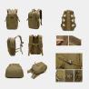 Buy cheap Custom Logo Waterproof Tactical Backpacks Outdoor Mountain Designs Backpack Unisex from wholesalers