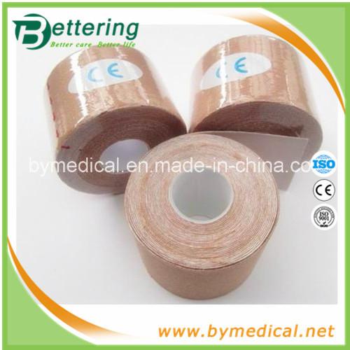 Buy cheap Waterproof Medical elastic Physiotherapy tape Kinesiology Tape Kinesio Tape beige colour from wholesalers