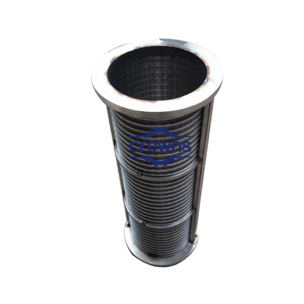 Factory Direct Stainless Steel 304 Wedge Wire Filter Screen Basket Rotary Drum