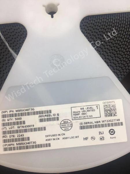 Buy cheap MBRA340T3G Schottky Diodes Rectifiers 3A 40V Surface Mount SMA from wholesalers