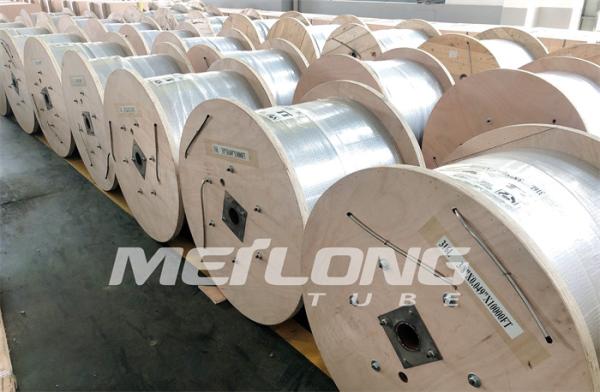 Buy cheap ASTM B423 Nickel Alloy Tubing Incoloy 825 Chemical Injection Line Hydrostatic Tested from wholesalers