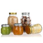 16oz 32oz Food Storage Glass Jar Glass Luxury Transparent Glass Mason Jar