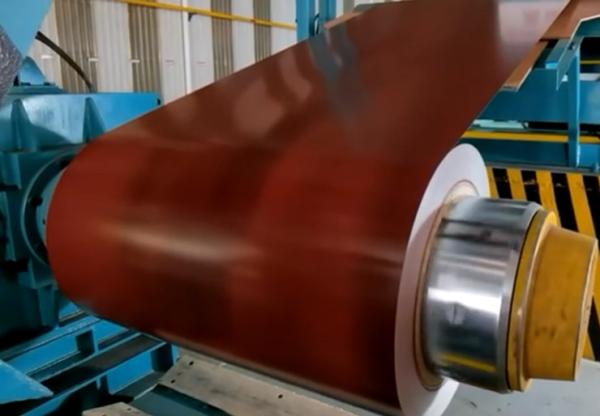 Buy cheap 0.38*1000mm Pre-Painted Galvanized Steel Coil PPGI PPGL RAL8004 Copper Brown Color from wholesalers