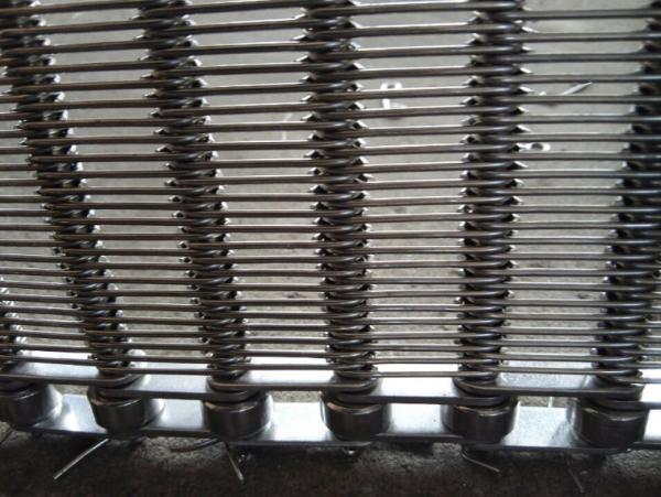 Buy cheap Hygienic Grade Chain Conveyor Belt For Biscuit Oven , Mesh Conveyor Belt Acid Resisting from wholesalers