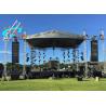 Buy cheap Concert Stage Bolt Aluminum Lighting Truss Safety Span 50*3mm Main Tube from wholesalers