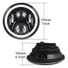 Buy cheap 7 Inch Round Halo Car Lights For Jeep Wrangler Bluetooth Phone Control from wholesalers