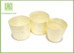 Wholesale Poplar Pine Wood Round Cup Wooden Cup for Food Dessert