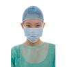 Buy cheap Approved CE MDR Daily Protection Tie On Disposable Face Mask 17.5*9.5cm from wholesalers