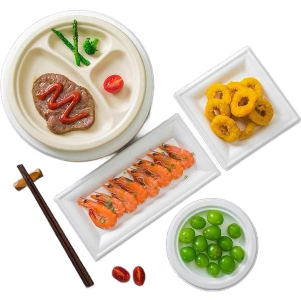 Buy cheap Dishwasher Safe PLA Tableware Customizable Biodegradable Food Container from wholesalers