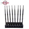 Buy cheap 8 RF Power Adjustable Mobile Phone Signal Jammer 2G 3G 4G 5G Cell Phone Signal Jammer from wholesalers