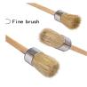 Buy cheap Epoxy Glue Chalk Paint Brush Set 3Pcs For Furniture Natural Bristle Painting from wholesalers