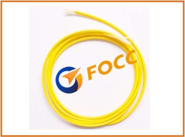 Buy cheap Outdoor 3.0mm LSZH Single Mode Fiber Optic Cable With Yellow Outer Sheath from wholesalers