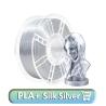 Buy cheap Diameter 1.75mm Silk Light Silver PLA Toughness Enhanced 3D Printer Filament 1kg from wholesalers