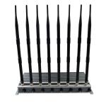 Powerful Cell Phone Signal Scrambler 8 Bands Indoor Adjustable 70W Output Power
