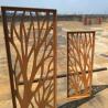 Buy cheap Decorative Corten Steel Screen Panel Laser Cut Metal Privacy Fencing Garden from wholesalers
