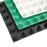 Buy cheap 0.8mm - 2.0mm Plastic Dimpled Drainage Membrane Sheet HDPE Drain Board Membrane from wholesalers
