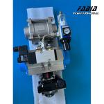 Pneumatic Three-Pieces Stainless Steel Butt-Weld 6 inchBall Valve Leak-Proof and