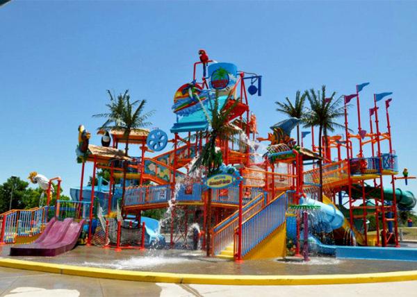 Buy cheap Holiday Resort Water Play Equipment Commercial FRP For Parent - Child from wholesalers